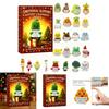 Emotional Support Advent Calendar With Cartoon Character Blind Box For Holiday Gift And Interactive Play