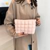 Fashionable Pleated Travel Makeup Bag Korean Style Casual Clutch For Women