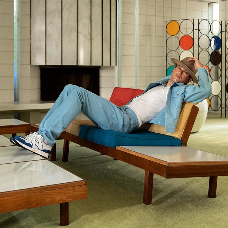 New Balance 327 Primary Pack Blue Sneakers MS327PF