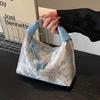 Lässige Bestickte Chinesische Stil Handtasche Geldbörsen Leinwand Hanfu Stickerei Handtasche Reißverschluss Umhängetasche Cheongsam Tasche Party