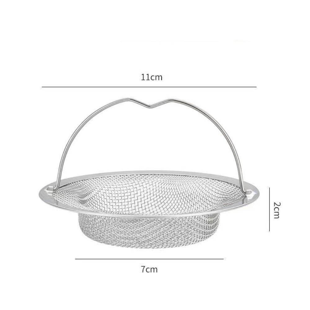 Round Sink Strainer Mesh Durable Hair Catcher Hair Filter Drain Stopper Filter  Kitchen