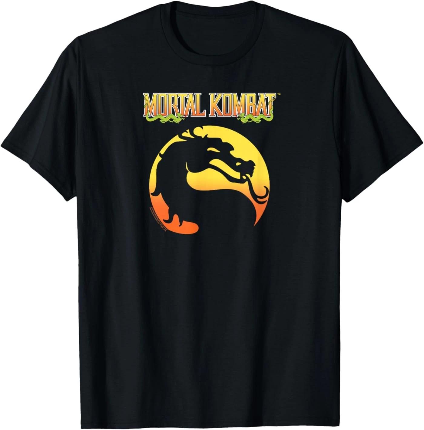 Mortal Kombat Klassic Logo T-Shirt S