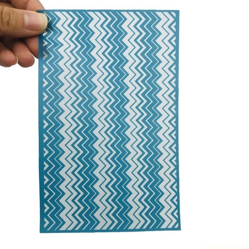 QX2E DIY Silk Screen Printing Stencil Reusable-Mesh Stencils Transfer Silk Screen Stencils for T-Shirts Ceramic Decorations
