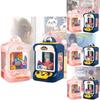 Children's Mini Home Claw Machine With Plush Toys And Gumball Capsules Fun Gift For Boys And Girls