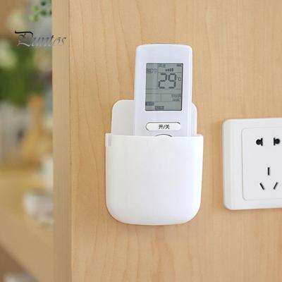 2 pezzi supporto per telecomando montaggio a parete senza trapano TV moderna condizionatore d'aria scatola di immagazzinaggio remota penna organizzatore rack di ricarica per telefono cellulare home office