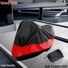 Silver Coated Motorcycle & Bicycle Cover - Sun, Rain & Dust Protection, Car & Electric Vehicle Compatible