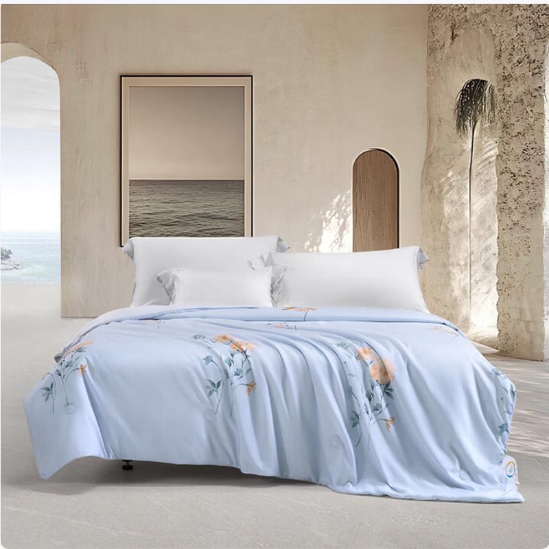 Mercury Home Textiles DH Jinyu Fenghua Tussah Silk Quilt