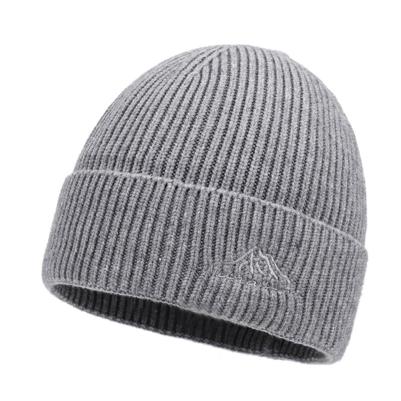 Outdoor Sports Knitted Hat Wool Hat Autumn Winter Warm Sleeve Cap