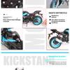 1/9 Scale Yamaha R1M Motorcycle Die Cast Model Car Alloy Metal Desktop Trendy Toy Decorations Sound & Light Birthday Gifts with Friend