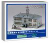 Greenmax N Gauge Local Government Office Light Green Structure Kit for Diorama Model 2909 Pre-Colored Use,