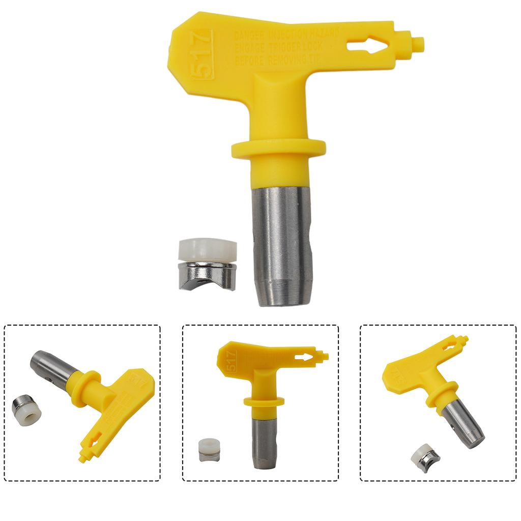 `5/6Series AirlessSpray Tip Reversible`Nozzle Paint Spray`Guns For Putty`Coating Paint Sprayer`Tool 511-531 Homes`Buildings Deck