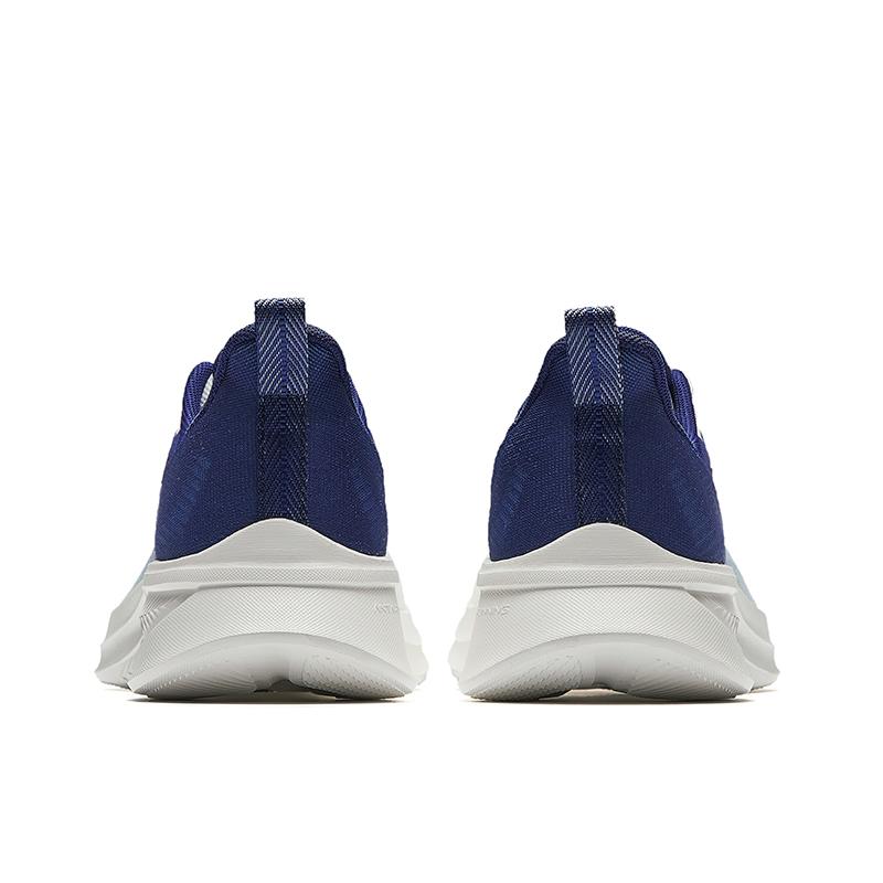 Anta Urban Commuting Sports Casual Running Training Non-Slip Wear-Resistant Running Shoes Men Sneakers Ivory-White Signal-Blue 912535512-2