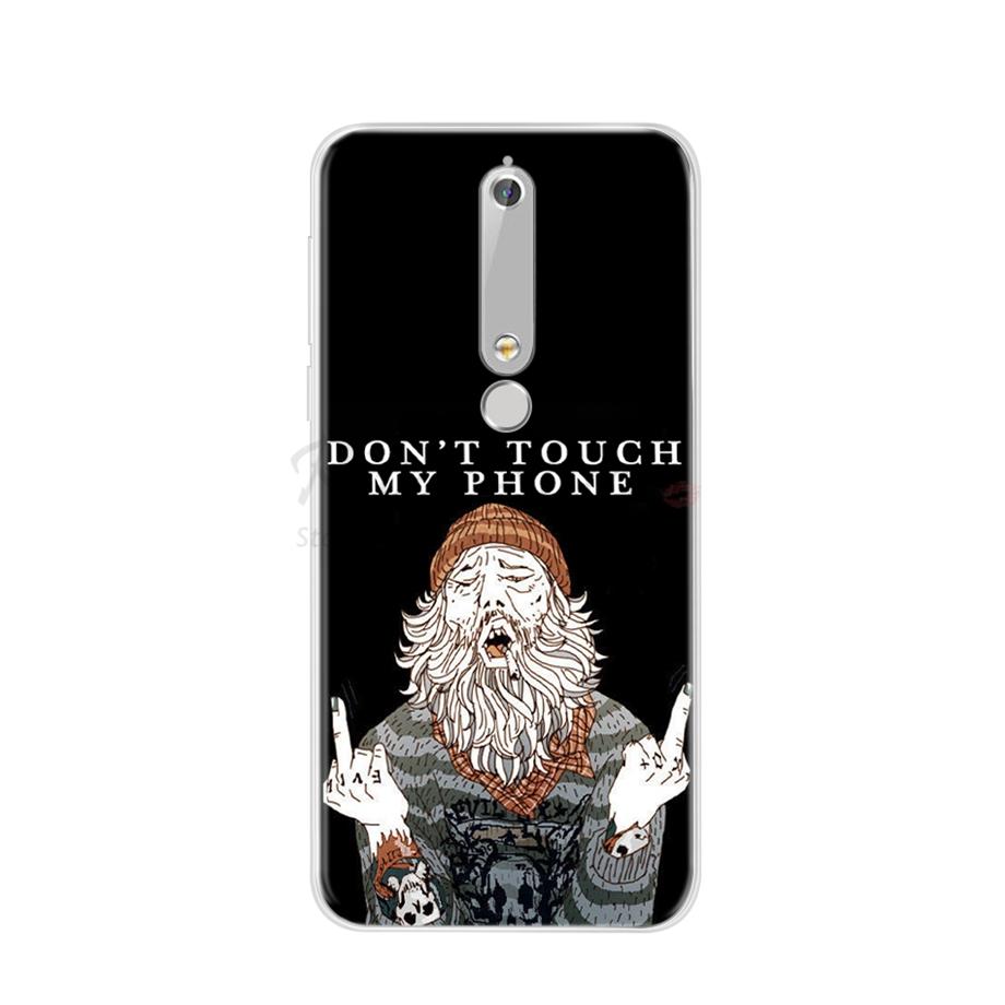 For Nokia 6.1 Nokia6.1 Phone Case Soft TPU Silicone Case For Nokia 6.1 2018 / For Nokia 6 2018 TA-1068 TA-1043 Case Back Cover
