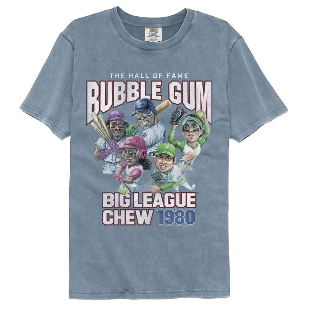 Big League Chew - Hall Of Fame - American Classics - Solid Blue  Short Slee 160