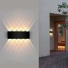 Warm/White/RGB Lights 6/8 LED Solar Light Up and Down Automatic Outdoor Lighting  Decor