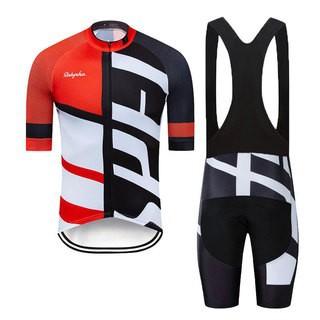 Lightning s new summer cycling suit, team version short suit, sports mountain bike men s suit. XS