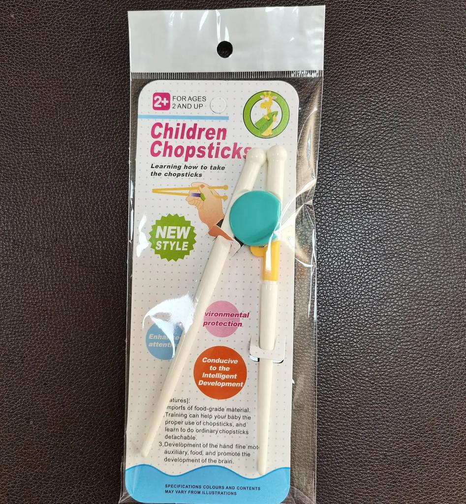 1 Pair Cute Chopsticks Kids Baby Beginner Practical Chopsticks Easy Fun Learning Training Helper Chopstick Chinese Food Tools