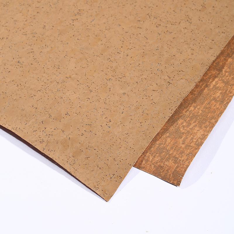 100x138cm Soft Natural Cork PU Leather Fabric for DIY Furniture Background Bags Sofa Car Decoration Upholstery Craft Material