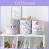 Dirty Laundry Basket Pink Swan Organizer Drawstrin Storage Supplies Household