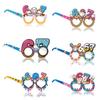 12-36pcs/set 67 Six Seven Theme Decoration Party Supplies Take Photo Paper Glasses Set Includes Banner Cupcake Toppers Ballons