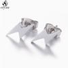 Punk Stainless Steel Lightning Earring for Women Sun Piercing Jewelry Cool Girls Personality Earrings Gifts Accessories
