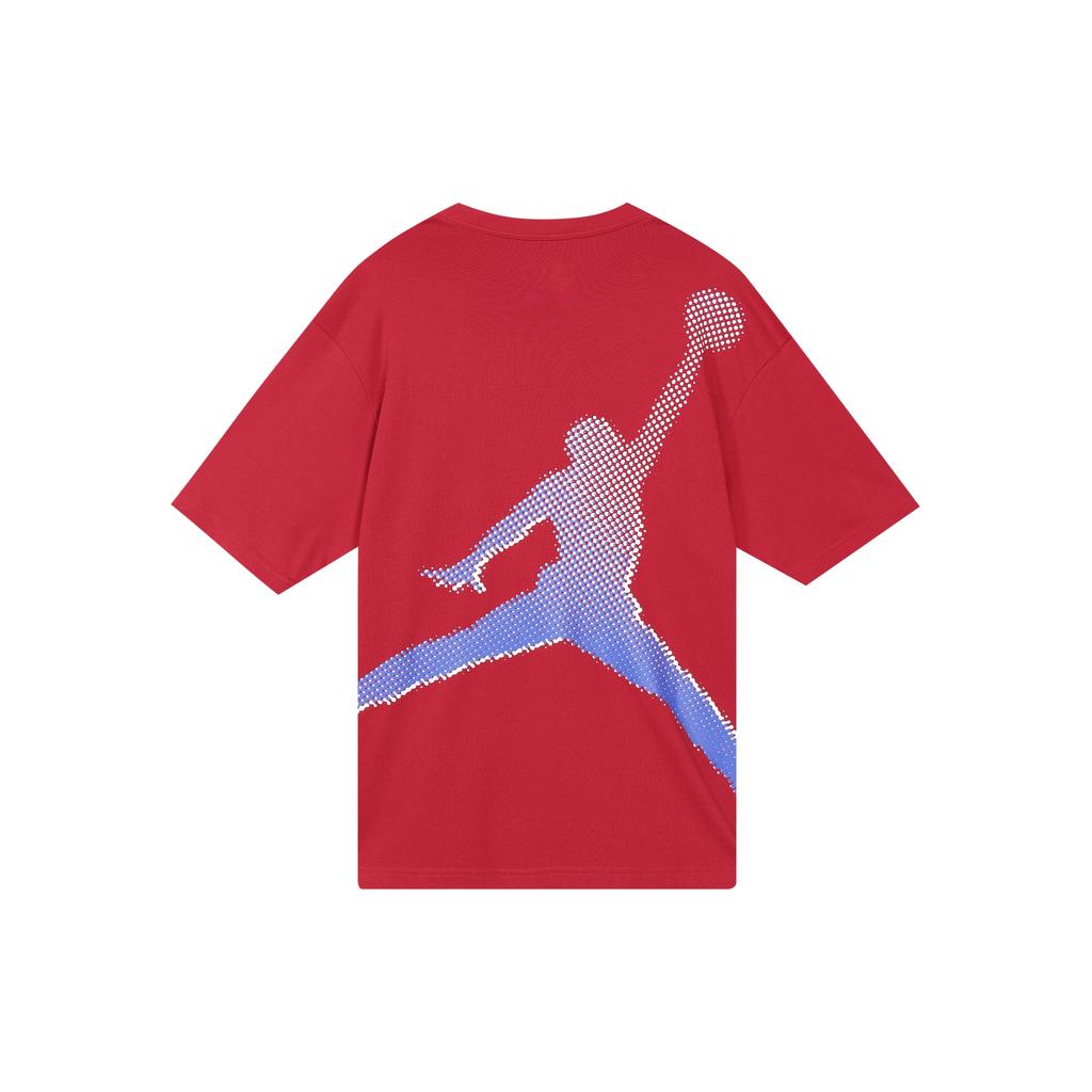 Jordan Jumpman Graphic Print Short Sleeve T-Shirt Men Tops Red DO8906-687