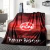 Name Individuell 1. FC Nürnberg Druck Flanelldecke Hohe Qualität Warm Bequem Decke für Alle Jahreszeiten Perfekt für Geschenke Heimdekoration