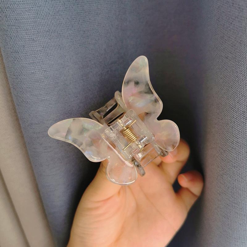 Tocado colorido de la pinza para el pelo de la muchacha de la mariposa del acetato Súper Hada