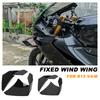 Frontal Spoilers Downforce Winglet Aerodynamic Wing Front Deflector Spoiler Side Fairing For YZF-R15 R15 V4 YZF R15M 2022-2026