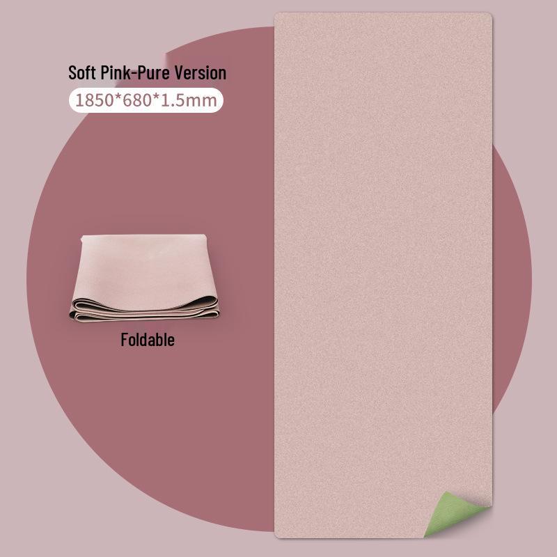 

Портативный коврик для йоги из кокосового волокна толщиной 1,5 мм, нескользящий, натуральный каучук, ПУ - Идеально для женщин