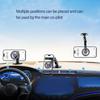 Multifunctional 17mm Ball Base Aluminum Alloy Adhesive Mount Support Suitable for Car Phone Holders & Navigation Systems