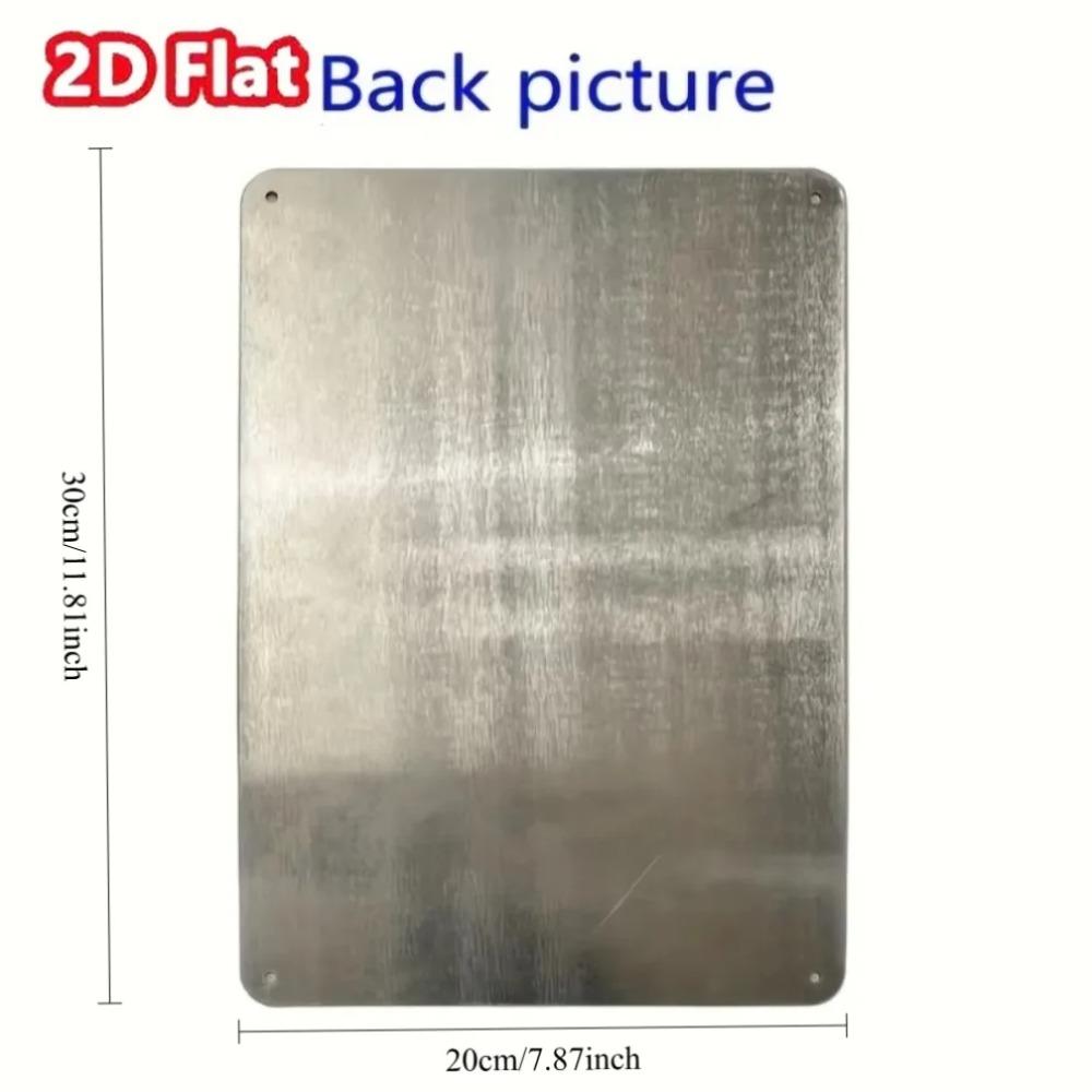 Vintage Metal Cave Man Sign Rustproof Aluminum Wall Art 12x8 Inch Garage Home Office Decor