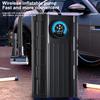 Portable Tire Inflator Air Pump Compact Rechargeable Air Compressors For Ball Motorcycle Fast Inflation Electric Air Pump