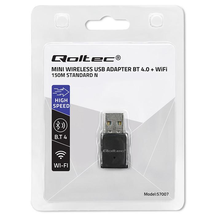 Qoltec Wall Charger 63W | 5-20V | 1.5-3A | USB Type C PD | USB QC 3.0 | Black