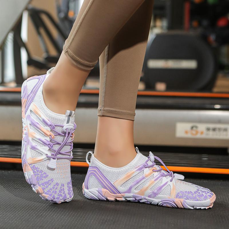 Fashion 2025 Men's Beach Swimming Shoes Women's Quick-drying Water Shoes Fitness Sports Sneaker Couple Wading Barefoot Color Aqua Shoes