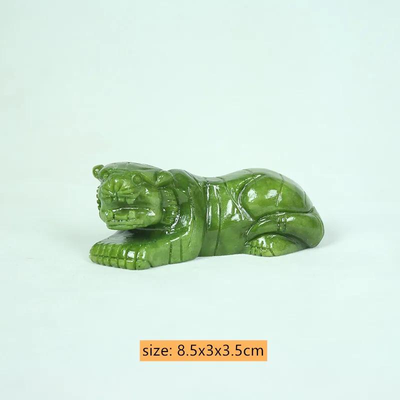 

Каменный порошокТигровые украшения Удача Животные Скульптура Украшения для гостиной Аксессуары для дома Поделки Индивидуальные подарки