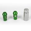 OMP-Set Nuts OMP 7075 40 Mm M12 X 1.25 20 Pcs Green