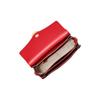 Michael Kors MK Jessie Letter Logo Flap Solid Commuter Leather Crossbody Shoulder Bag Medium Women Bags Red 30F9GI6L2L-BRIGHT-RED