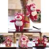 Cute Lotso Strawberry Bear Plush Pendant For Toy Story Fans