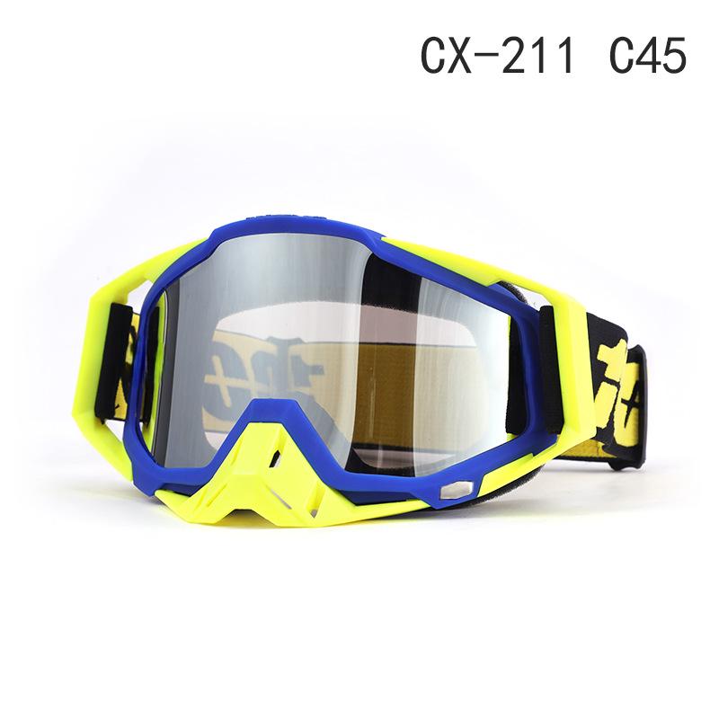 Gafas de Moto y Esquí a Prueba de Viento Transfronterizas: 100% Todoterreno, Equitación al Aire Libre y Protección para Descenso