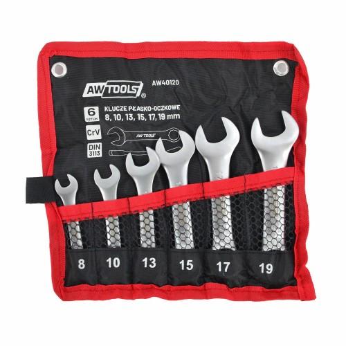 AW Tools Short Combination Spanner Set (Pack of 6)