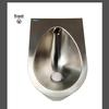 Anbangjie Stainless Steel Wall-Mounted Waterless Urinal with Odor Suppression and Live Bacteria Decomposition