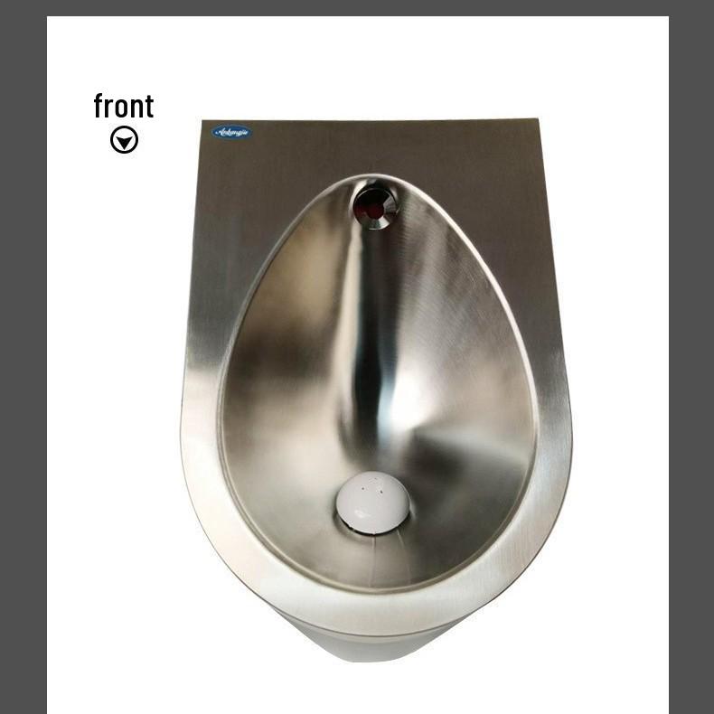 Anbangjie Stainless Steel Wall-Mounted Waterless Urinal with Odor Suppression and Live Bacteria Decomposition