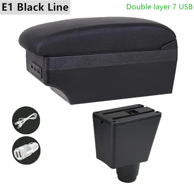 For Renault Logan 2 Armrest Box for Dacia Logan 2 dokker Renault Sandero 2 Car Storage Box supplies interior details USB