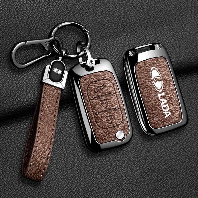 Kompatibel mit Lada Schlüsseletuis: Passt für Granta, Vesta, Ragnasi X-ray und Schnallen mit Metallgehäuse.