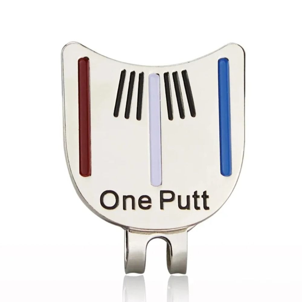 Removable Golf Ball Marker Golf Gadget Putting Alignment Tool Ball Position Mark  For All Golfers