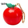 Stocking Stuffers for Kids 3D Printed Christmas Apple Ornament, Realistic Red Figurine, Fruit Magnets Multi-Purpose Keychain Fridge Magnet Desk Decor,