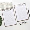 5 szt. A4/A5/A6 Podkładka z klipsem do pisania Podkładka na dokumenty Uchwyt na papier Przechowywanie PP Klipboard Artykuły biurowe Klipboard Menu