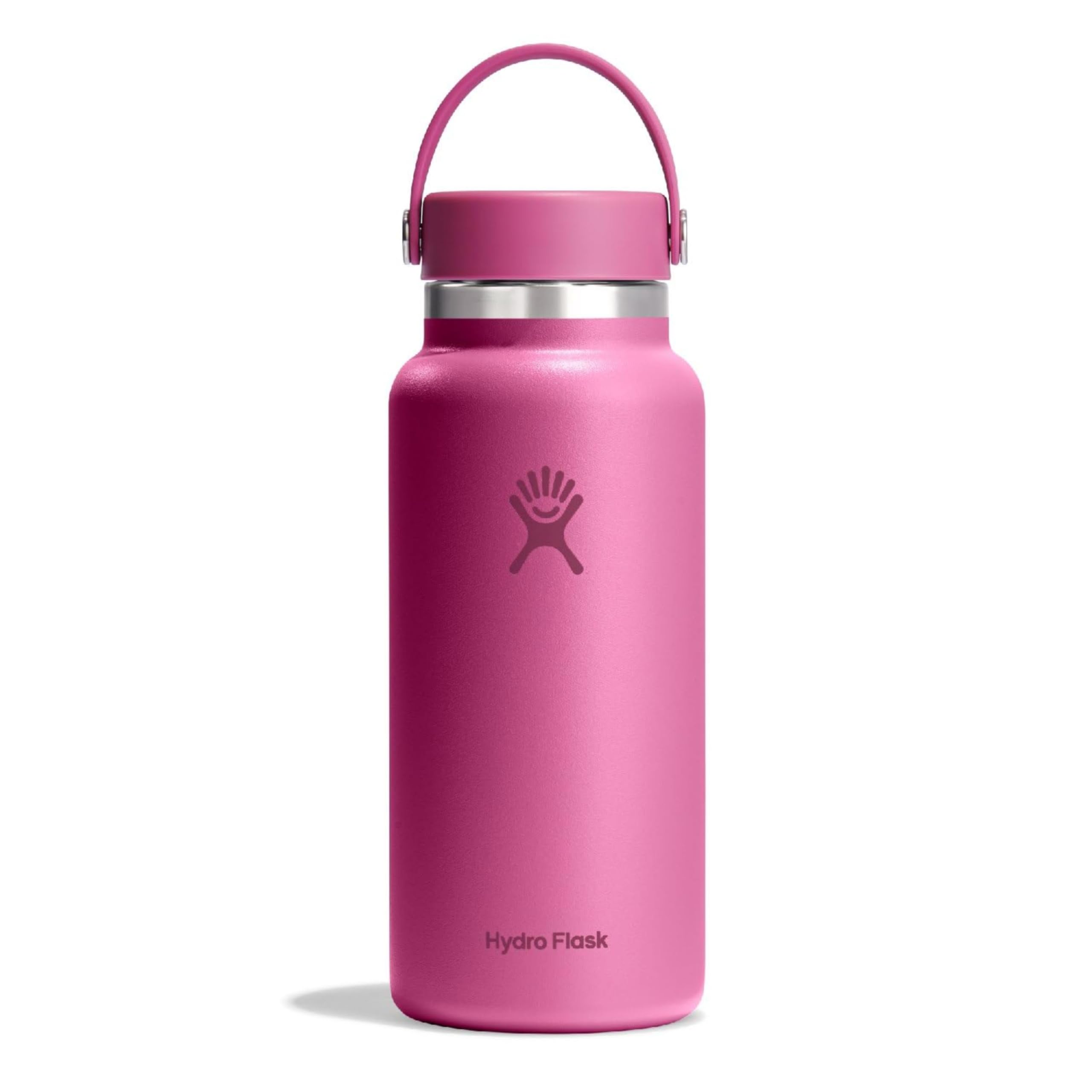 

Wide Mouth Stainless Steel Water Bottle, 32oz (946ml), Leaf Design, Insulated (Official Japanese Product)