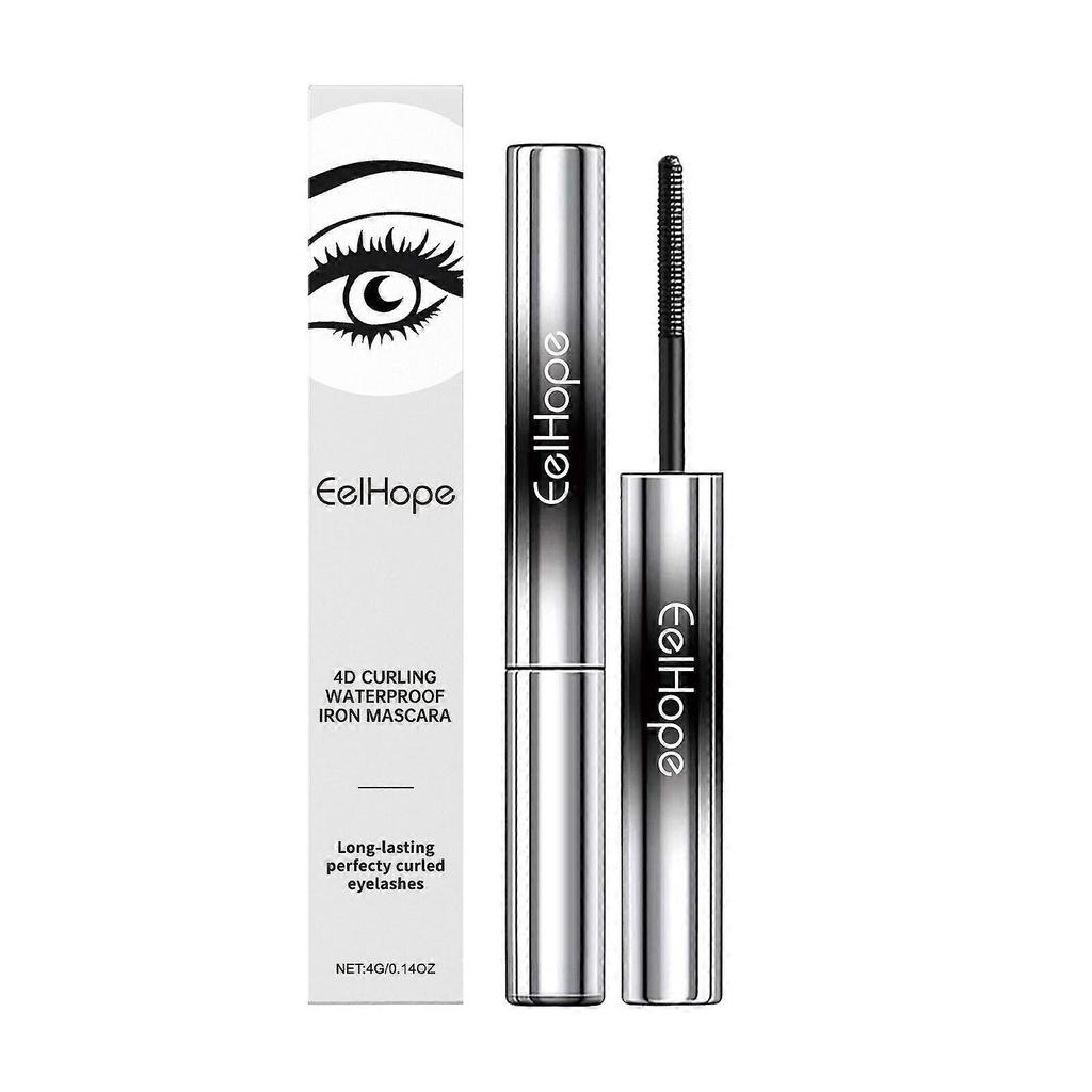 Eelhope 4D Curling Iron Mascara Is Naturally Long, Plump, Waterproof, Sweat-Proof And Not Prone To Smudge